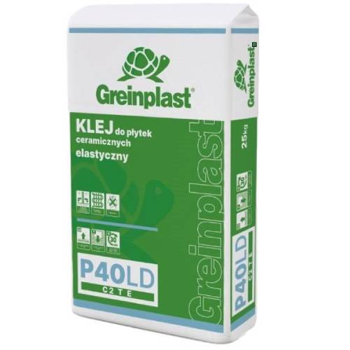 Klej do płytek ceramicznych i gresowych, elastyczny, niskopylący P40LD